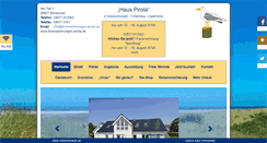 Desktop Screenshot of ferienwohnungen-pirola.de